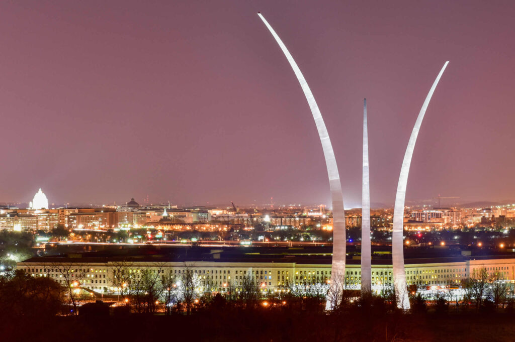 Air Force Memorial Evening